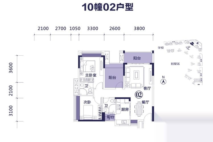 莱茵华庭户型图_【优优好房】江门房产网