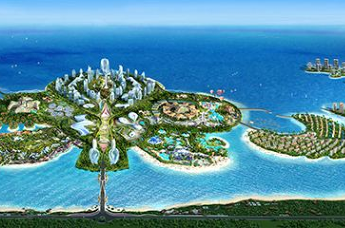 中国海南海花岛
