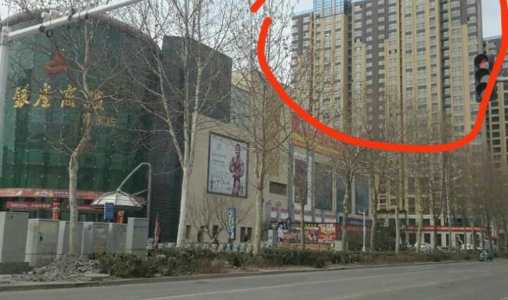 银座新天地                        (健康路与密水大街