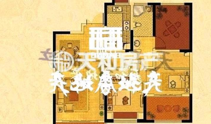 常熟市常熟 中南世纪城南区 3室2厅2卫 106平米