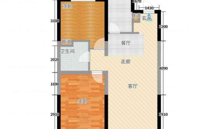 汇银东第电梯高层80平南北通透 不把山 手续齐全 - 抚顺优优好房