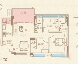 3室