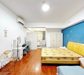 中山小，十九中电梯单身公寓，低总价，朝南户型，拎包入住