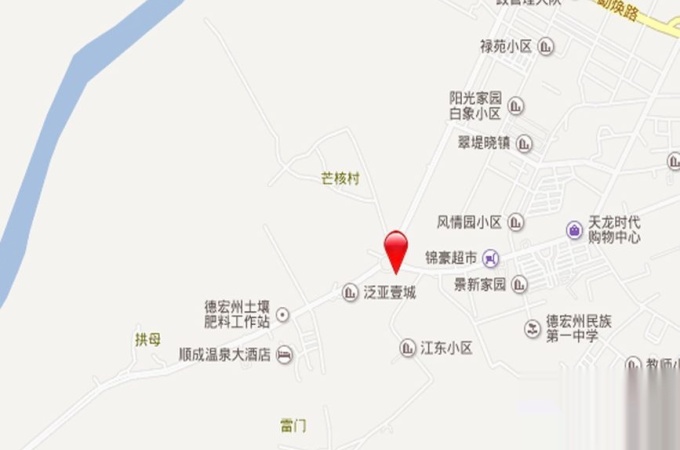 潞西市,潞西市,国际勐垅沙