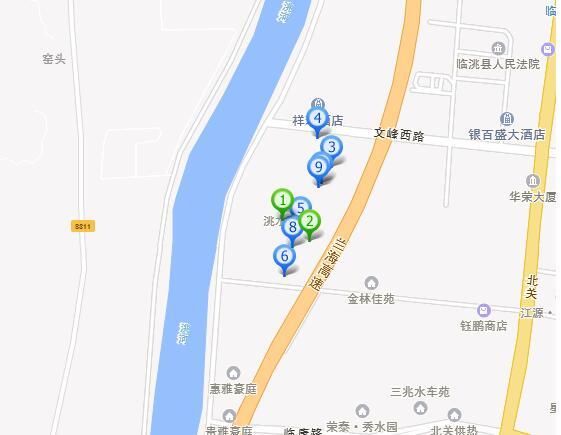 楼盘交通图