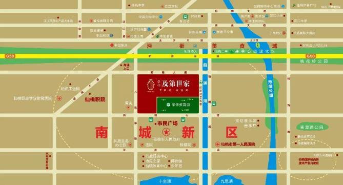 楼盘交通图
