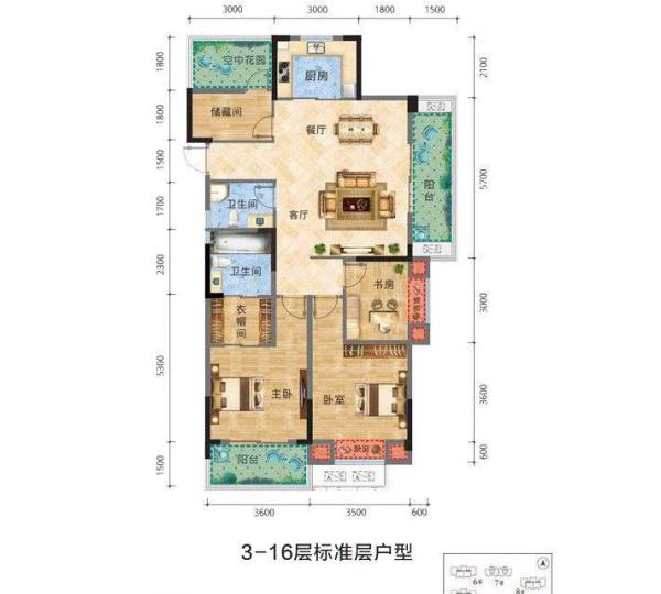 楼盘户型图