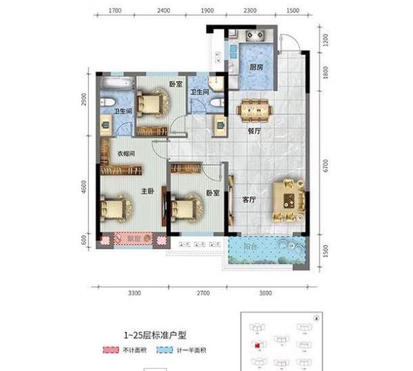 楼盘户型图