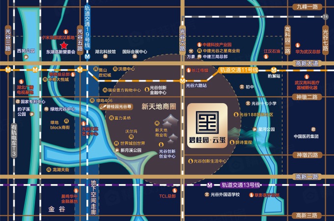 东湖高新区,其他,碧桂园云玺