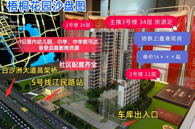 武昌区,白沙洲,梧桐花园