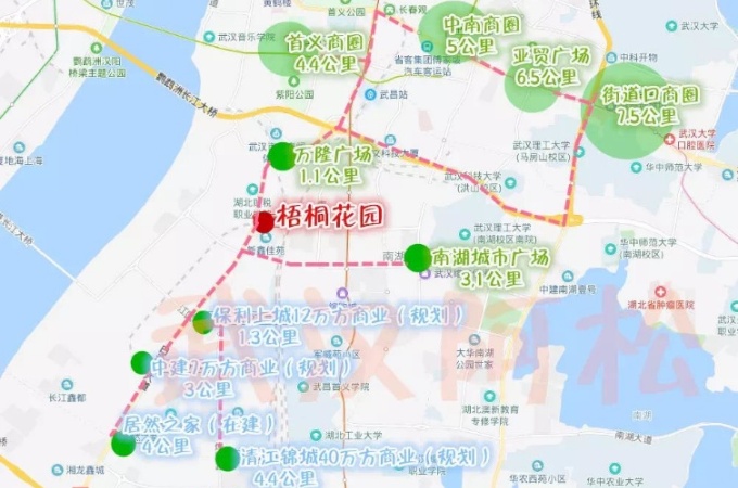 武昌区,白沙洲,梧桐花园