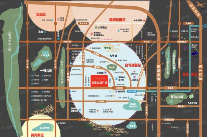 头屯河区,,悦来生活广场