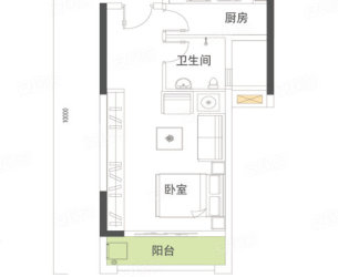 1室1厅1卫