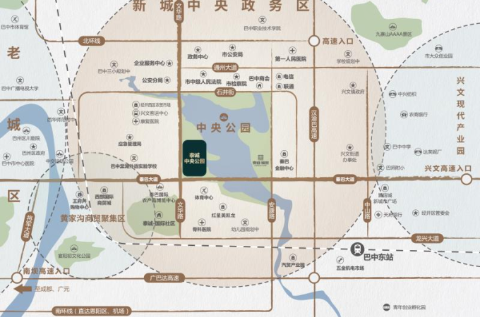 经开区,时新街道,泰城.中央公园