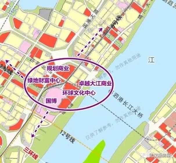 汉阳区,鹦鹉大道,卓越大江商铺