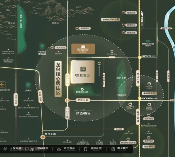 楼盘交通图