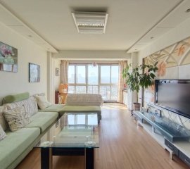友谊广场两室两厅南北通透精装修带家具拎包入住